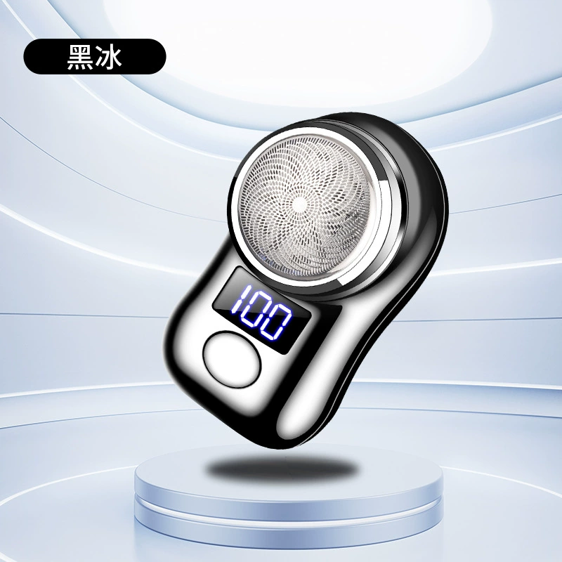 Новая портативная мини-бритва JLL060-6 с LED, большой цифровой индикатор заряда, машинка для бритья