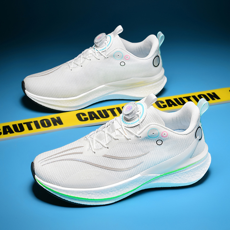 Red Rabbit 8pro placa de carbono de palma completa zapatos de carreras de amortiguación para hombres y mujeres parejas de botón giratorio zapatos juveniles