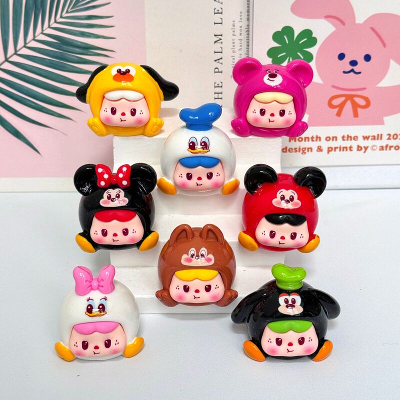新しい漫画ディディ満たされたブラインドバッグかわいい diy ジュエリーペンダントキーホルダー人形デスクトップ樹脂小さな装飾品|undefined