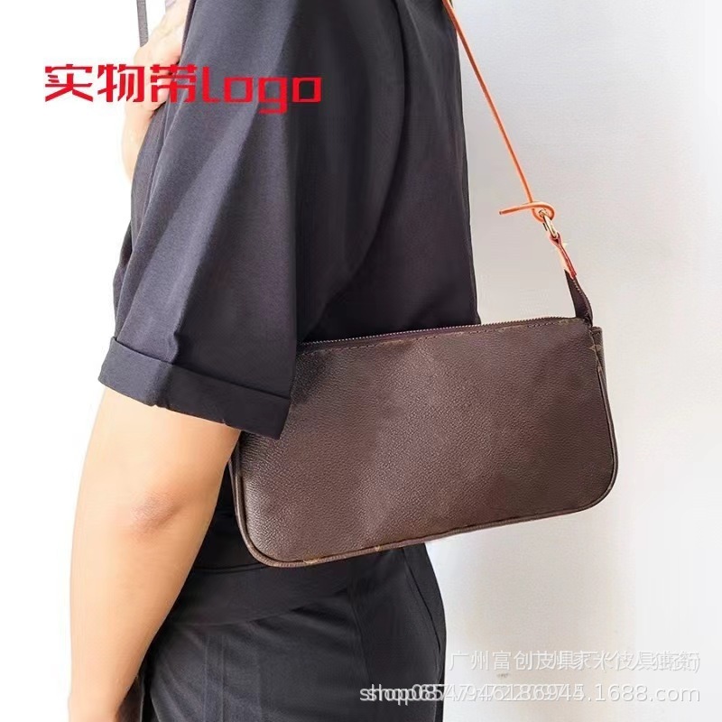 ロゴ入り高級ロバ老眼女性用バッグ、新麻雀バッグ、ショルダークロスボディバッグ、クラシック脇バッグ|undefined