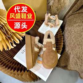 雪地靴女2026年新款冬季厚底百搭加绒加厚内增高棉鞋保暖休闲棉鞋