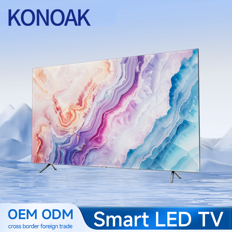 跨境外贸LED电视机32/42/50/55/60/65英寸护眼全面屏液晶电视TV