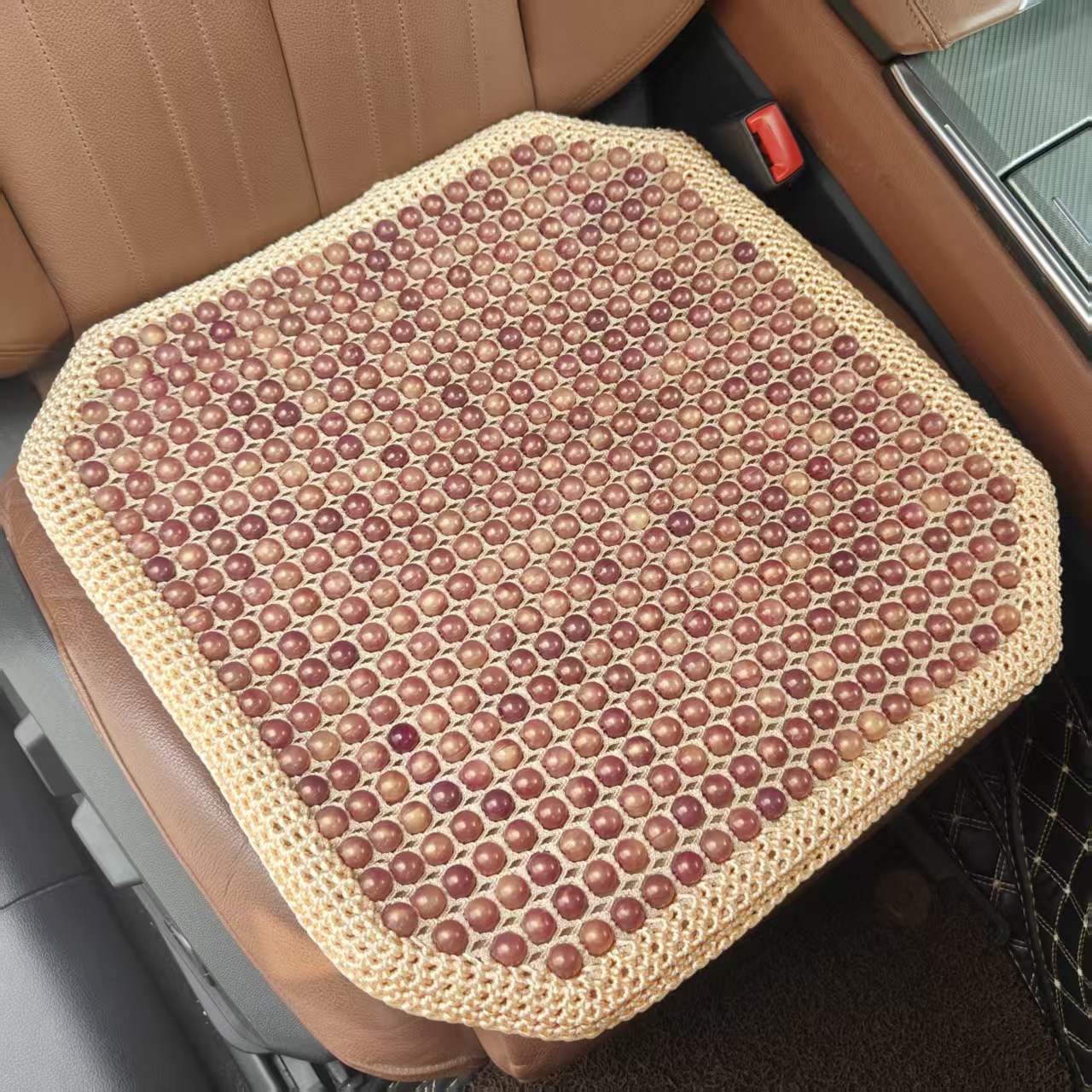 Acrylic Jade Resin Jade Seat Cushion Summer Bead Car Seat Cushion Imitation Jade Wholesale