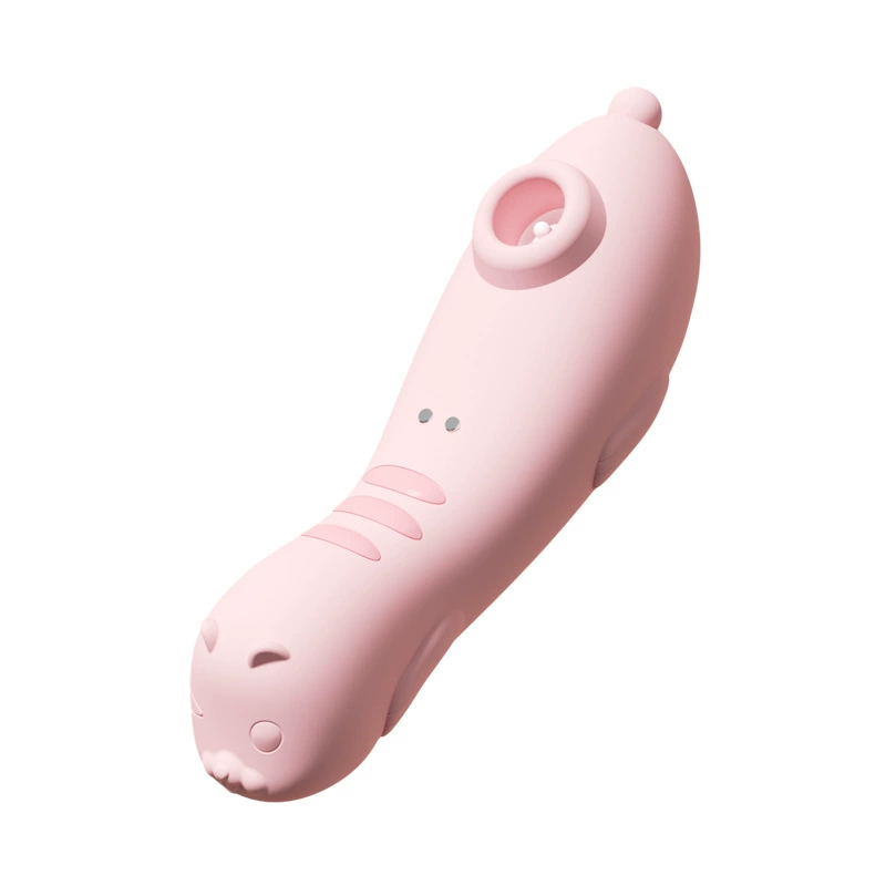 Women’s Vibrating Sucking Toy LittleDolphin APP-Control, Dual-Function Suck+Vibe, Compact