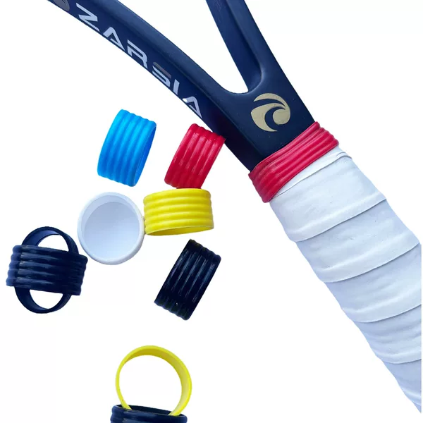 Racket Sweat-Absorbent Band, Silicone Hand Glue Sealing Ring, Handle Leather Fixed Rubber Ring, Sufficient Elasticity