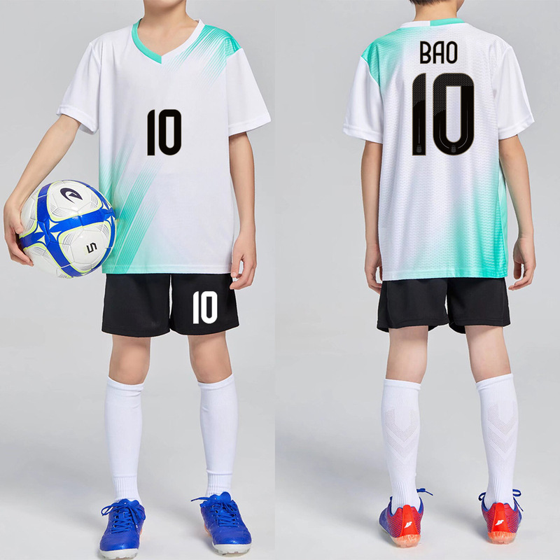 24 Football Shirt Short-sleeved Quick-drying Athlete Football Clothes Customized Game Team Clothes Men's Suit Light Plate Children's Football Clothes 24 Football Shirt Short-sleeved Quick-drying Athlete Football Clothes Customized Game Team Clothes Men's Suit Light Plate Children's Football Clothes