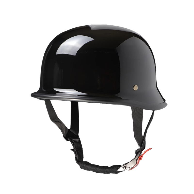 [Spot] Casco de soldado Casco de motocicleta Casco de motocicleta retro de verano Half Casco de crucero Casco de pala Hombres y mujeres Eléctrico