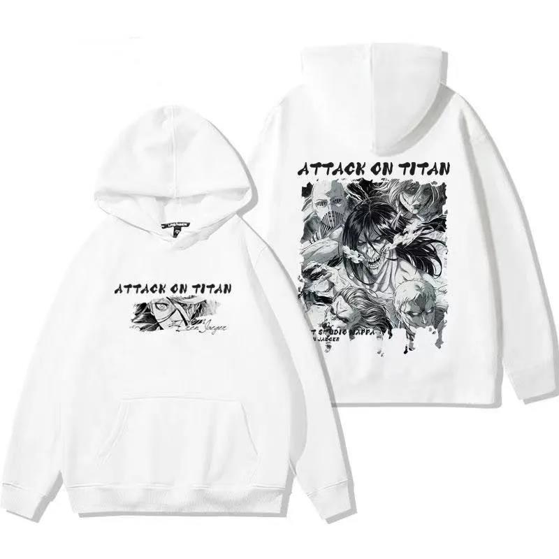 Attack on Titan Men's Hoodie Anime Hoodies Sudadera con capucha para hombre y mujer