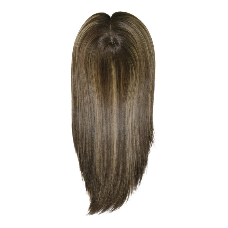 Real Long Hair Wig, Women's Hairpiece, Jewish Hair Set, White High-End Chinese Braided Hair, Women's Wig