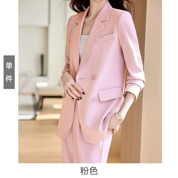 Fuchsia classic suit jacket