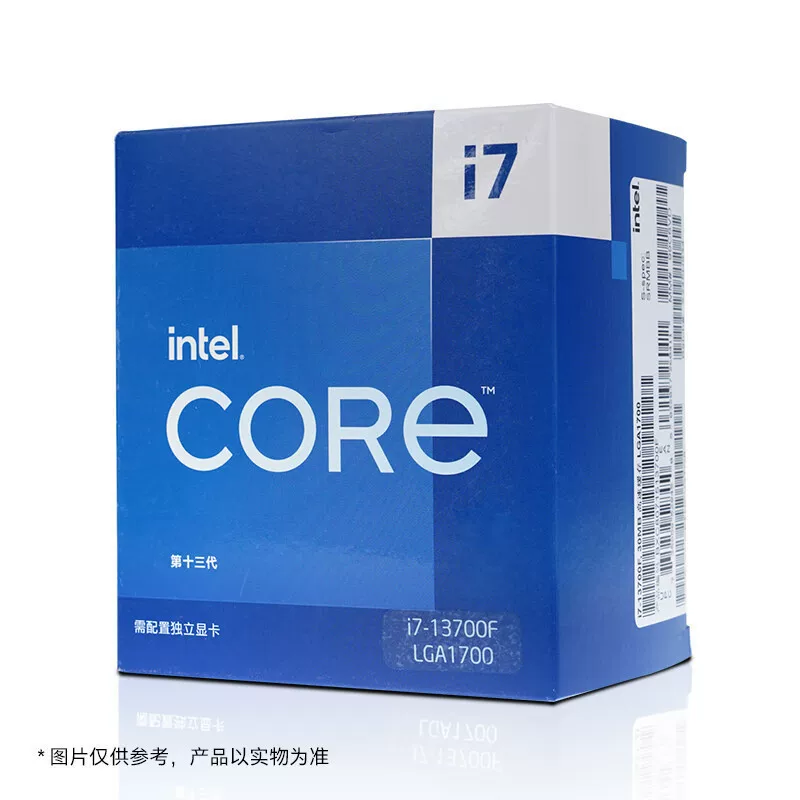 Совместимо с ПК Intel 13-го поколения Core i7-13700F процессор CPU в коробке/без упаковки