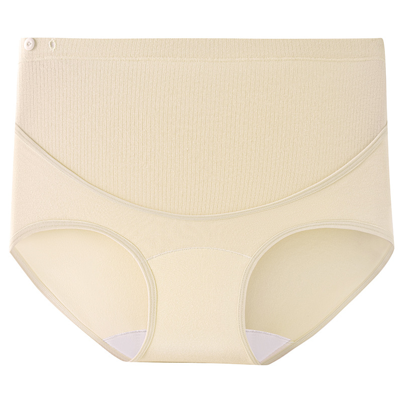 Ropa interior de maternidad, algodón puro, antibacteriano, entrepierna, especial para embarazo, calzoncillos de cintura alta, algodón puro, refrescante