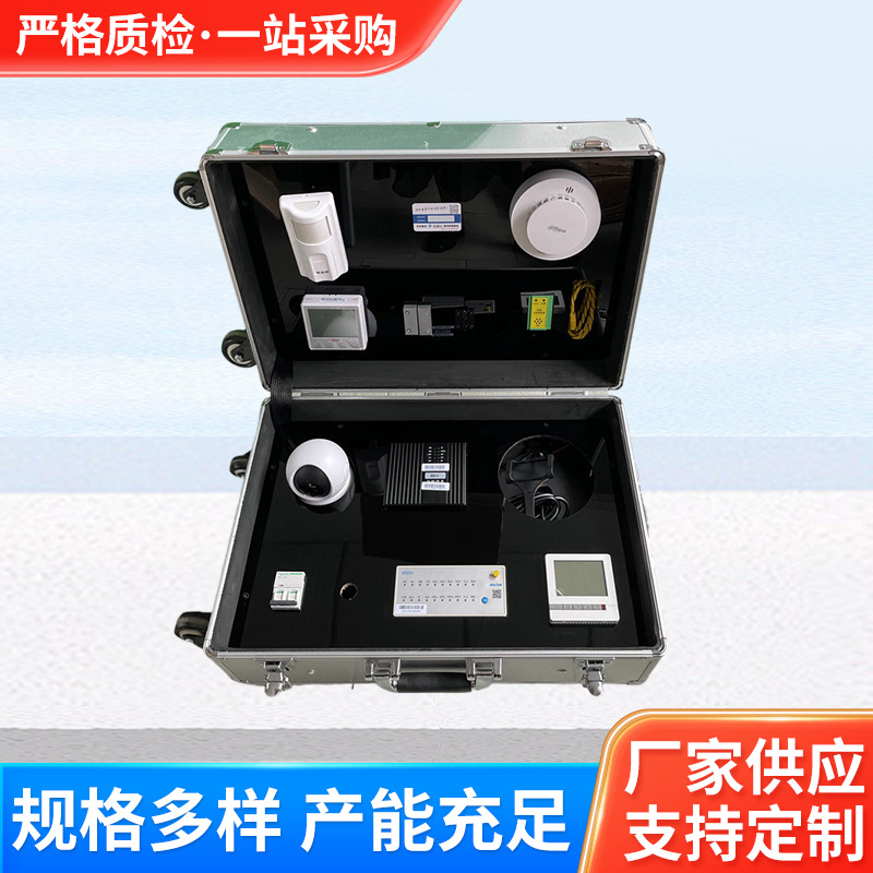 车载视频演示箱智能家居控制展示箱摄像安防电机仪器演示箱加工