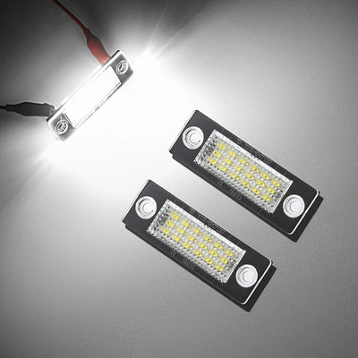 B5.5 B6 Skoda, Volkswagen License plate lamp