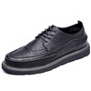 Men's summer breathable footwear for leisure for leather shoes English style, Korean style