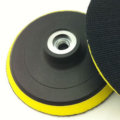 3 ~ 9 pulgadas todo tipo de disco de plástico disco de pulido de papel de lija autoadhesivo disco pegajoso flocado papel de lija disco de pulido rueda de pulido