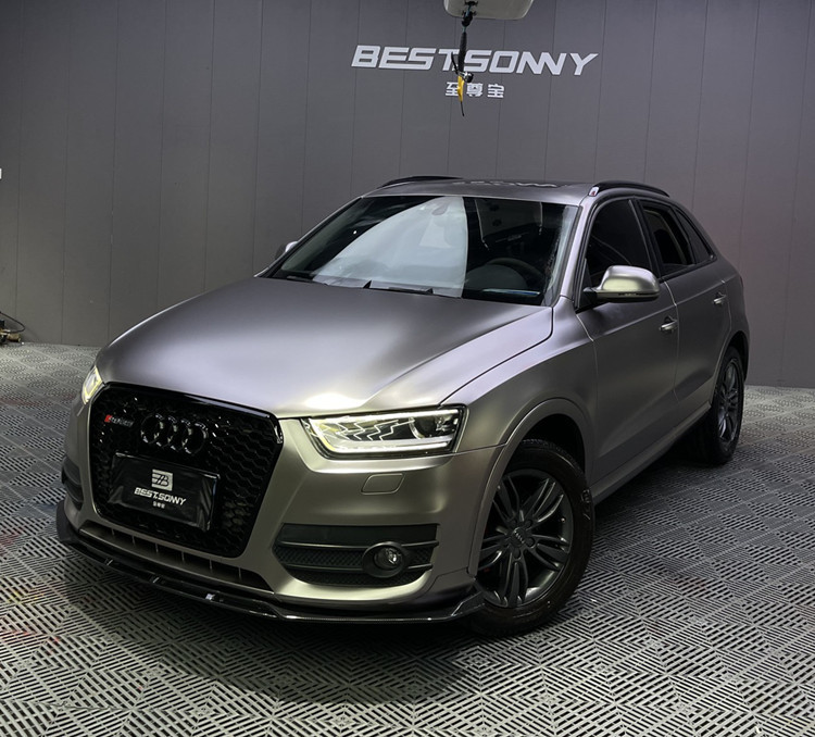 Suitable for Old Audi A3 A4L A6 Q3 Front Shovel Front Lip Spoiler Size Surround Modification and Decoration Anti-Collision