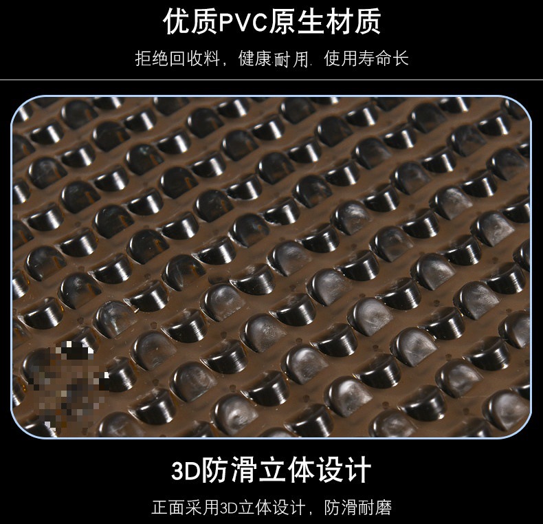 Front Row Single Piece Crystal Transparent Universal Car Floor Mat