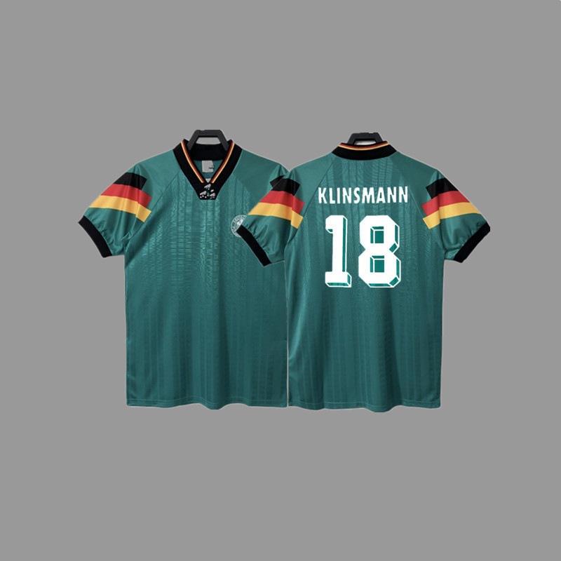 1992년 독일 원정경기 + 18번 등번호