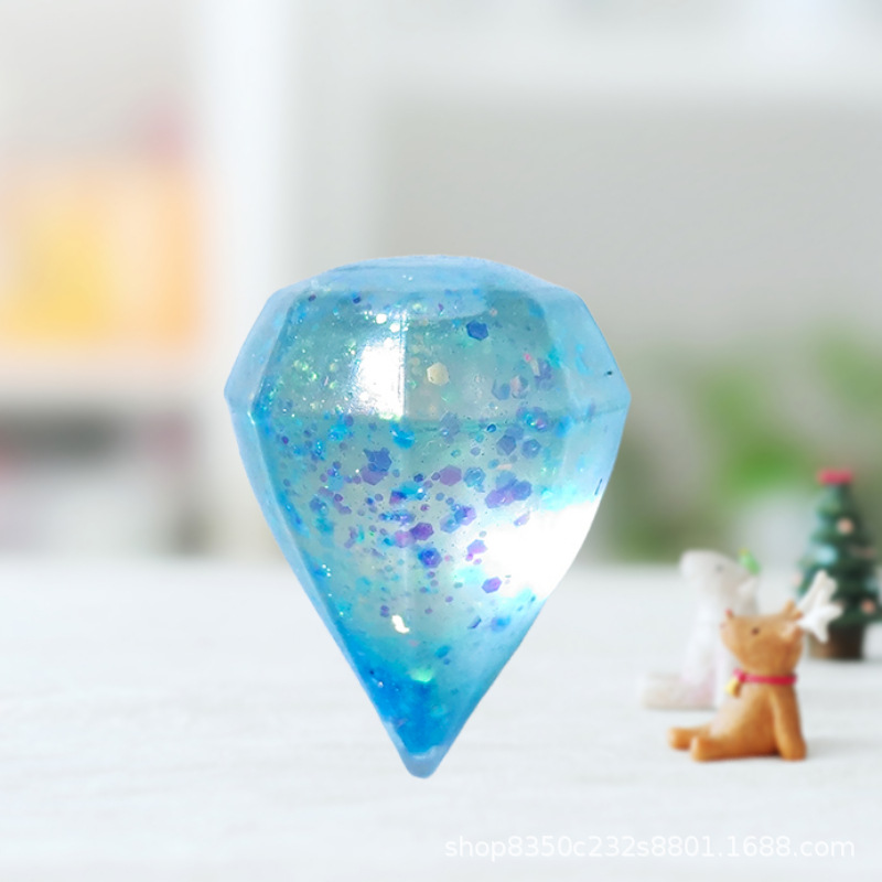 Explosiones transfronterizas de malta de diamante pellizco de rebote lento pegamento suave descompresión creativo estiramiento y descompresión juguetes de ventilación