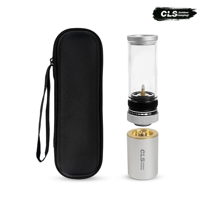 CLS vela de gas al aire libre luz romántica tienda de campaña campamento luz vela linterna iluminación portátil luz de la vela