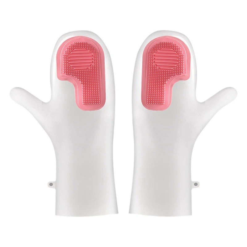 Волшебная щетка Чаша Перчатки Щетка Раки Прочная Бытовая Водонепроницаемая Нескользящая Чистка кухни Прачечная Мытье посуды Резина