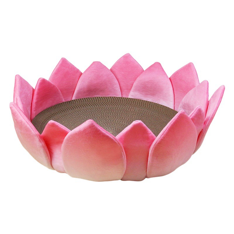 Douyin Лидер продаж Лотос трон кошка диван кошка эксклюзивная подушка для домашних животных удачи Лотос плюшевые товары для домашних животных