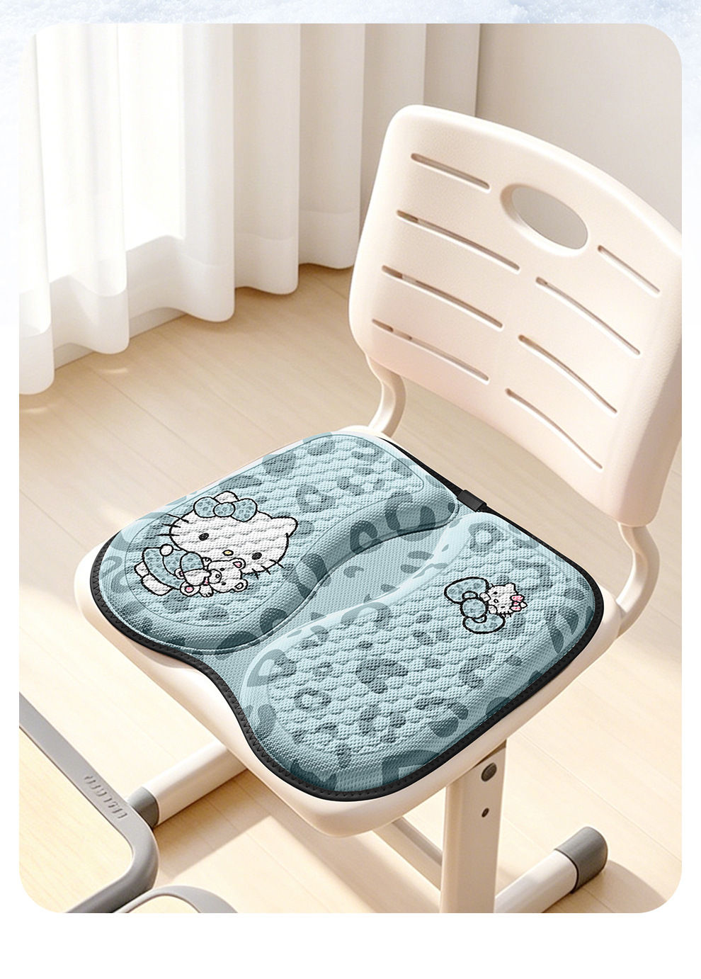 Cartoon Honeycomb Gel Children's Seat Cushion Double-Layer Thickened Student Seat Cushion Cooling Pad Primary School Classroom Seat Cushion