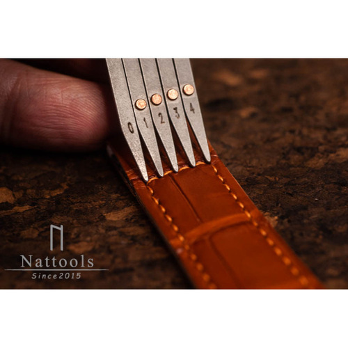 Nattools Stainless Steel Equalizer 4806 Handmade DIY Leather Watch Belt Making Tool Quick Equalizer