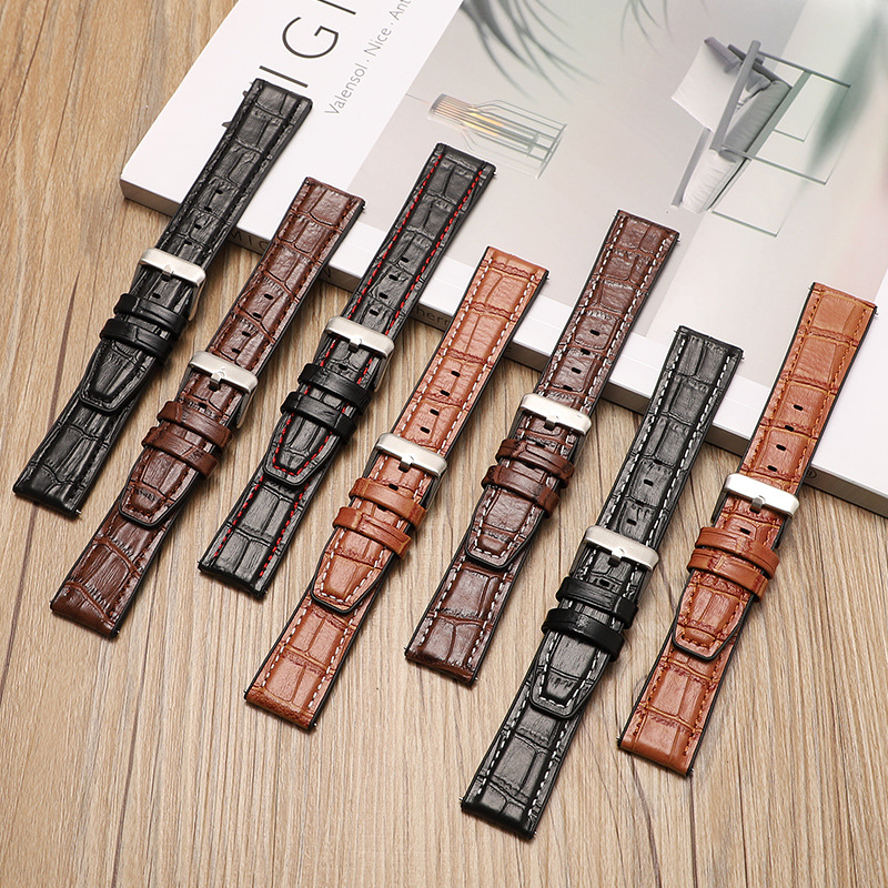 Aplicable para Huawei GT correa cubierta de cuero de silicona fondo reloj 22mm correa de reloj Xiaomi silicona piel de venta directa