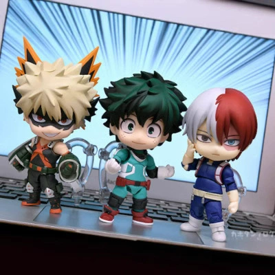 Q-версия куклы из My Hero Academia: Midoriya Izuku, Boog 705Bakugo Katsuki, кукла с меняющим лицо