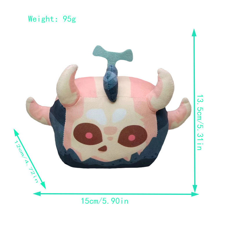 Nuevo producto transfronterizo Devil Fruit Toy bloxfruit juego periférico muñeco de peluche caja de muñecas en stock