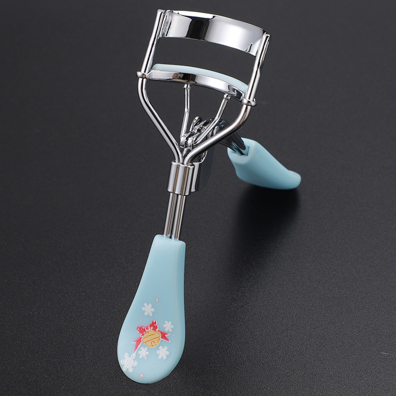 Rizador de Pestañas Profesional de Gran Ángulo Metal cromado para maquillaje de ojos