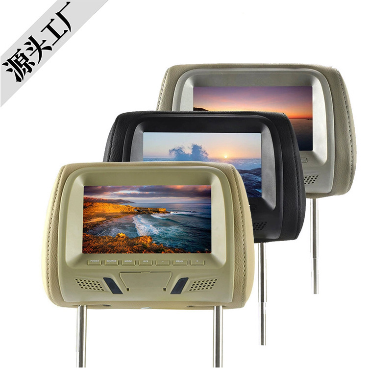 7inch Headrest MP5 Monitor 7inch Headrest Monitor USB/SD Universal Car Headrest Monitor 7inch Headrest Monitor