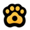 Black + Orange Big Foot