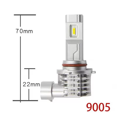 Ön faralar Ultra-Bright White Light, Automatic Heat - 9005-white-lightsingle-