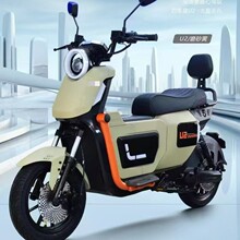 出口外贸电动自行车厂家带大灯两轮电动摩托车大鞍座U2车型