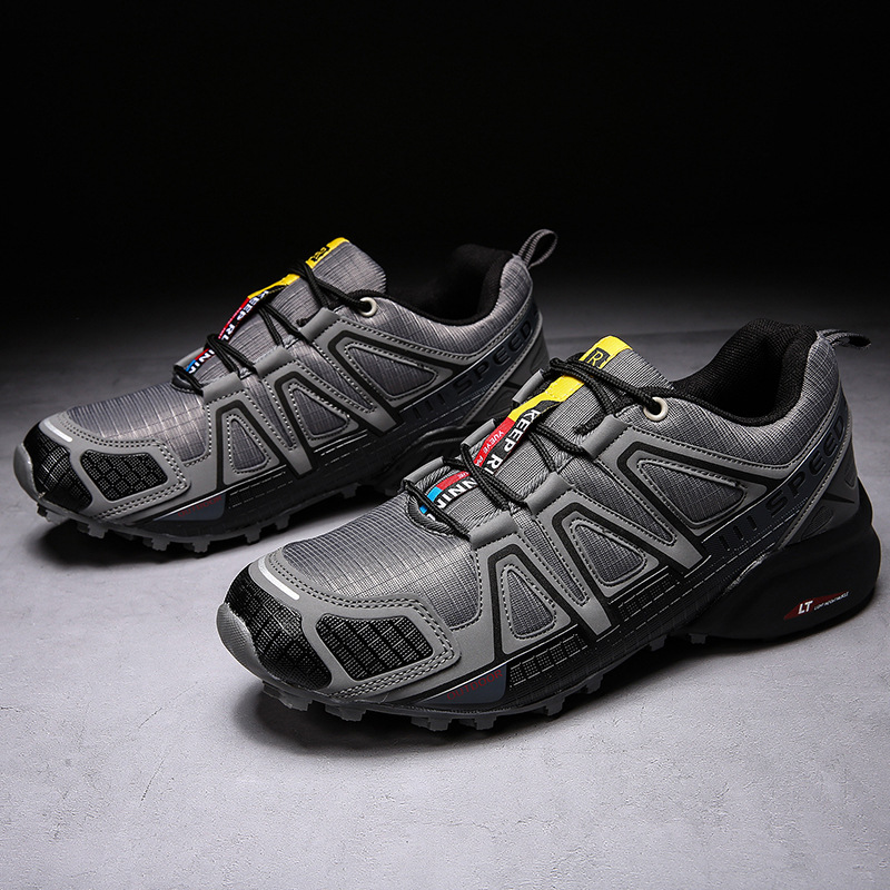 2024 New Cross-Border Plus Size Men's Trendy Casual Sports Shoes, Foreign Trade Off-Road Outdoor Hiking Shoes (Jinjiang)