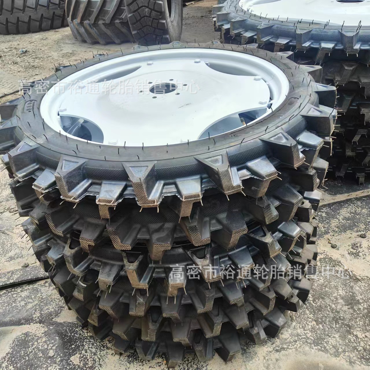 农用喷药机撒药机插秧机植保机充气轮胎5.00-32-36-38-42 配钢圈