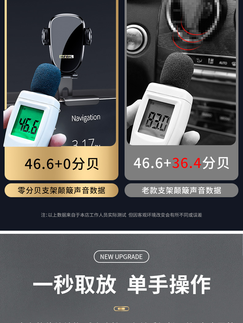 Dedicated car Haver H6 New Energy mobile phone bracket navigation card screen seamless silicone bracket base