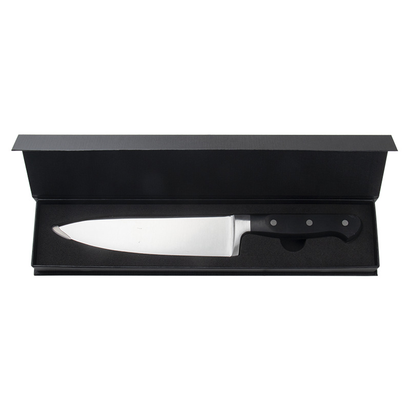 Fuente spot Amazon comercio exterior cuchillo de cocina cabeza de acero ABS mango cuchillo de cocina de acero inoxidable cuchillo de cocina caja de regalo set