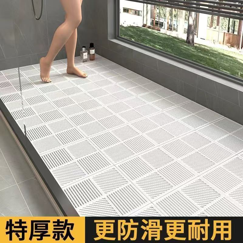 浴室滑り止めマット、シャワールーム、浴室バスマット、浴室落下防止マット、環境に優しいPVCマッサージフロアマット|undefined