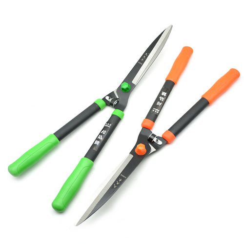 Jiujiumu hedge shears, hedge shears, lawn shears, landscaping sharp tools, large scissors, grass shears for pruning