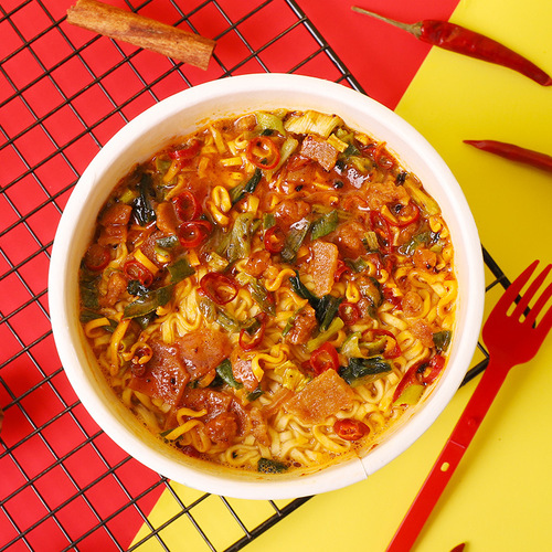 Large BIG Nissin Flavor Cup Noodles Full Box 12 Cups Instant Noodles Bucket Instant Tonkotsu Lawang Seafood