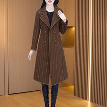 秋冬款大衣外套女2024新款今年流行时尚洋气质女装时髦中长款上衣