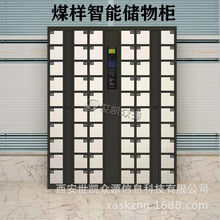 HT1280-60实验室样品智能寄存柜60门人脸指纹密码煤样智能储物柜