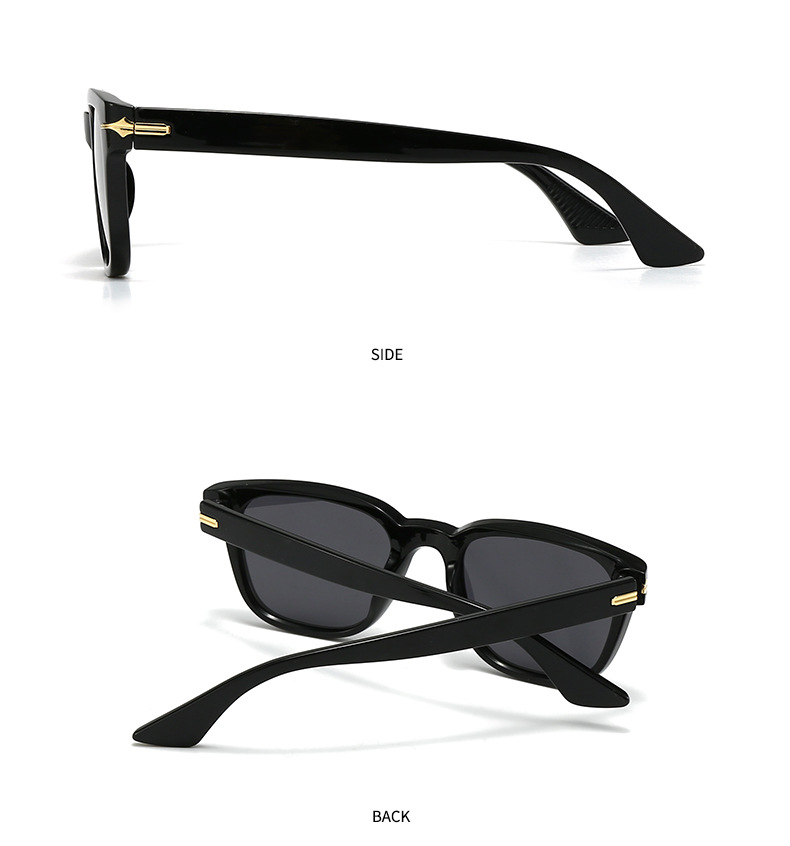Square Polarised Sunglasses For Men And Women Large Frame Style_voghion.com