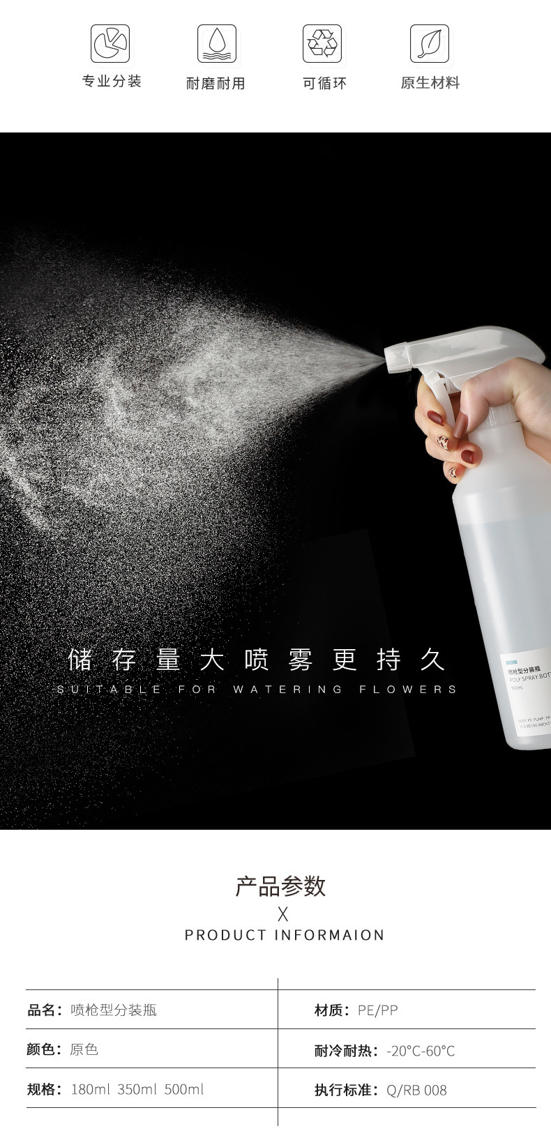 350毫升喷雾瓶详情页