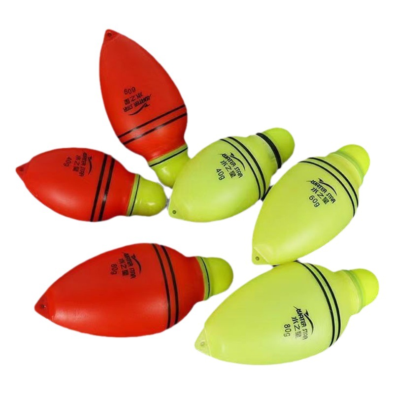 Luminous Electronic Big Belly Drift Silver and Bighead Drift Electronic Double Light Red Flag Drift Sea Fishing Boat Fishing Float Fishing Gear Supplies