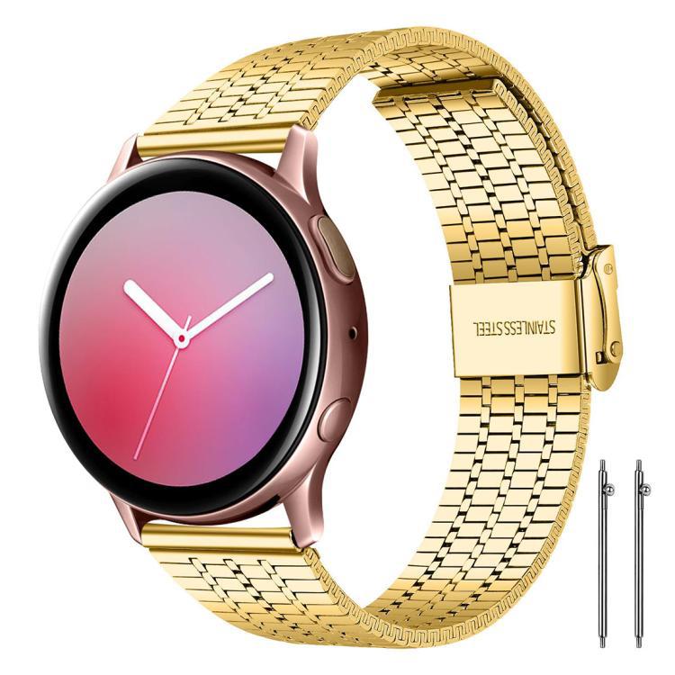 xDfind siete perlas pulseras de acero inoxidable 20mm 22mm tamaño universal correa de metal comercial